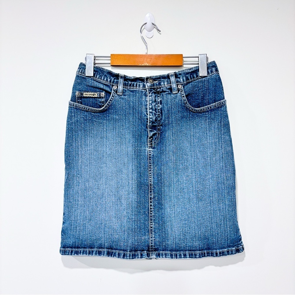 POINT ZERO Blue‎ denim skirt